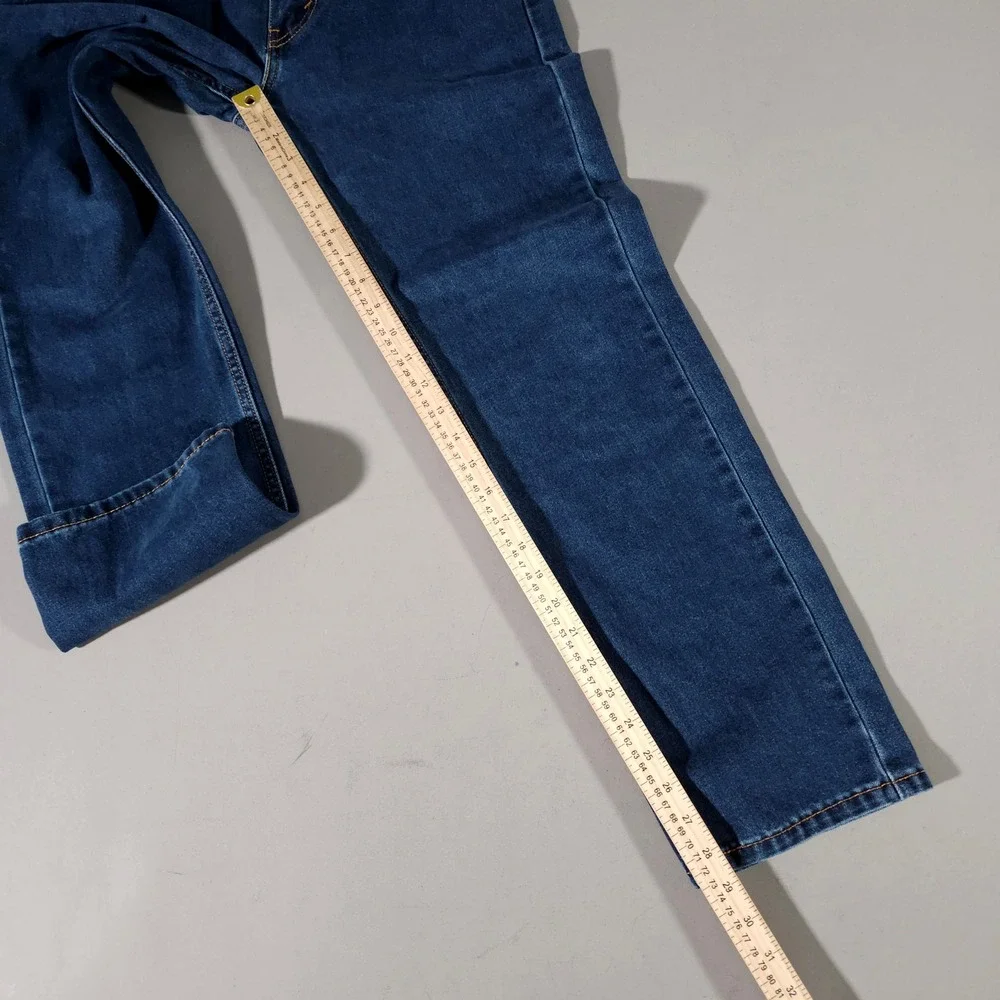 Levi's 505 Jeans Mens W30 L30 Blue Regular Fit Straight Leg Denim